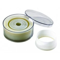 Set Of 9 Professional Plain Round Cookie Cutters