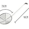Stainless Steel Frying Skimmer - Diameter 20cm -Sharp Haus Store stainless steel frying skimmer diameter 20cm