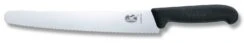Victorinox Pastry Knife With Serrated Edge 26cm - Black Fibrox Handle