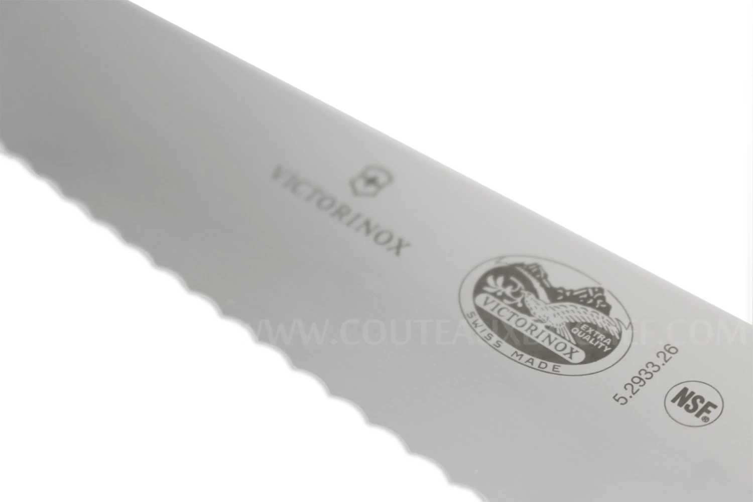 Victorinox Pastry Knife With Serrated Edge 26cm - Black Fibrox Handle 6 Victorinox Pastry Knife With Serrated Edge 26cm - Black Fibrox Handle - Image 4