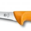 Victorinox Swibo Curved Boning Knife Semi-flexible Blade 16cm - Yellow Handle