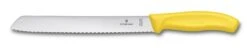 Victorinox SwissClassic Bread Knife 21cm - Yellow Handle