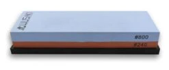 Wusaki Combination Whetstone Grit 240/800 + Silicone Stand -Sharp Haus Store wusaki combination whetstone grit 240 800 silicone stand 2