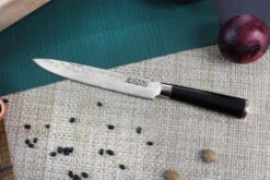 Wusaki Ebony AUS8 Carving Knife 20cm Ebony Handle 10 Wusaki Ebony AUS8 Carving Knife 20cm Ebony Handle -Sharp Haus Store wusaki ebony aus8 carving knife 20cm ebony handle 2