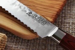 Wusaki Pakka X50 Bread Knife 20cm Pakkawood Handle -Sharp Haus Store wusaki pakka x50 bread knife 20cm pakkawood handle 5