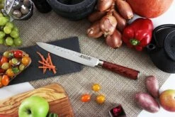 Wusaki Pakka X50 Carving Knife 20cm Pakkawood Handle -Sharp Haus Store wusaki pakka x50 carving knife 20cm pakkawood handle 2