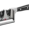Wusthof Classic Ikon 2-Stage Knife Sharpener - Ceramic & Diamond Rods -Sharp Haus Store wusthof classic ikon 2 stage manual knife sharpener ceramic diamond rods