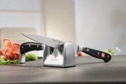 Wusthof Classic Ikon 2-Stage Knife Sharpener - Ceramic & Diamond Rods -Sharp Haus Store wusthof classic ikon 2 stage manual knife sharpener ceramic diamond rods 4