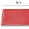 Wusthof Red Plastic Cutting Board 38 X 25cm -Sharp Haus Store wusthof red plastic cutting board 38 x 25cm